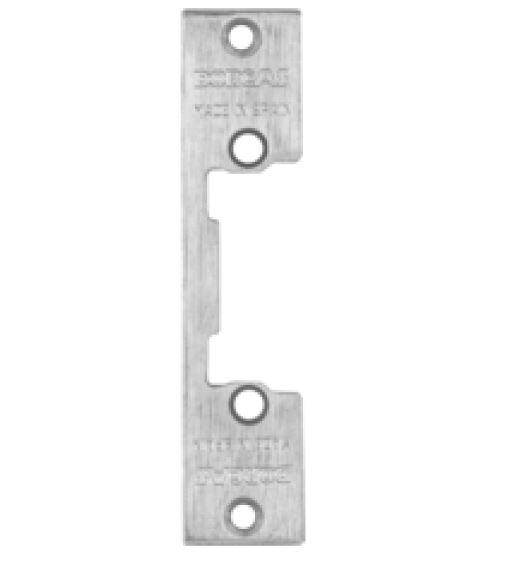Rövid inox zárpajzs, DORCAS-BX-25
